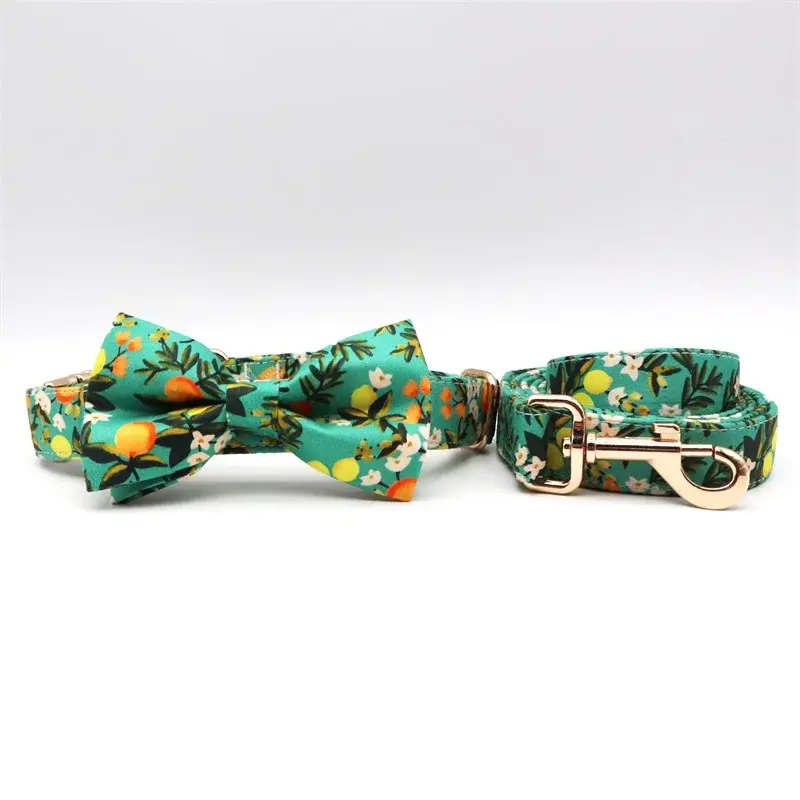 Thumbnail: Oranges & Lemons Collar & Bow Tie