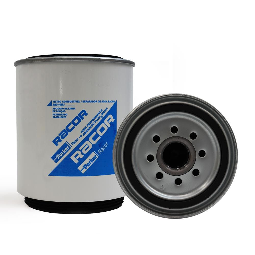 R6010MJ: Filtro de combustible spin-on racor br