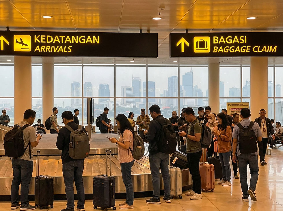 CGK Soekarno-Hatta International Airport Arrival Guide: SIM Cards, eSIM & WiFi Options