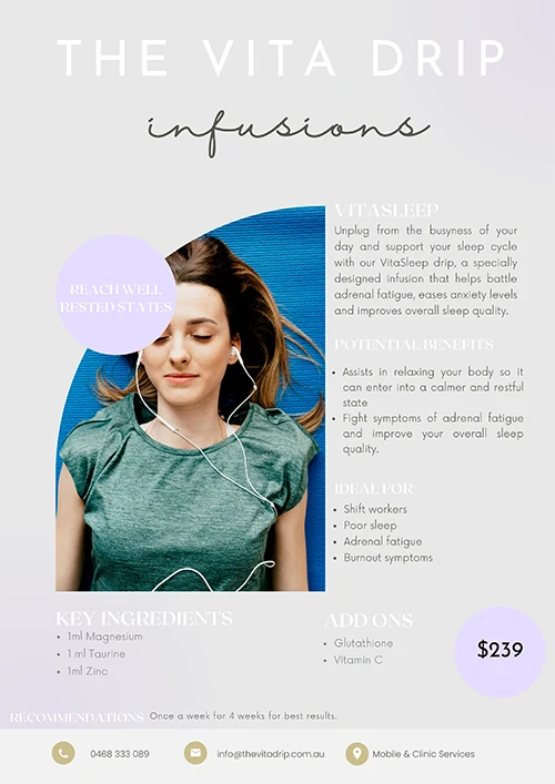 Intravenous Vitamin Therapy NSW IV Drips Sydney