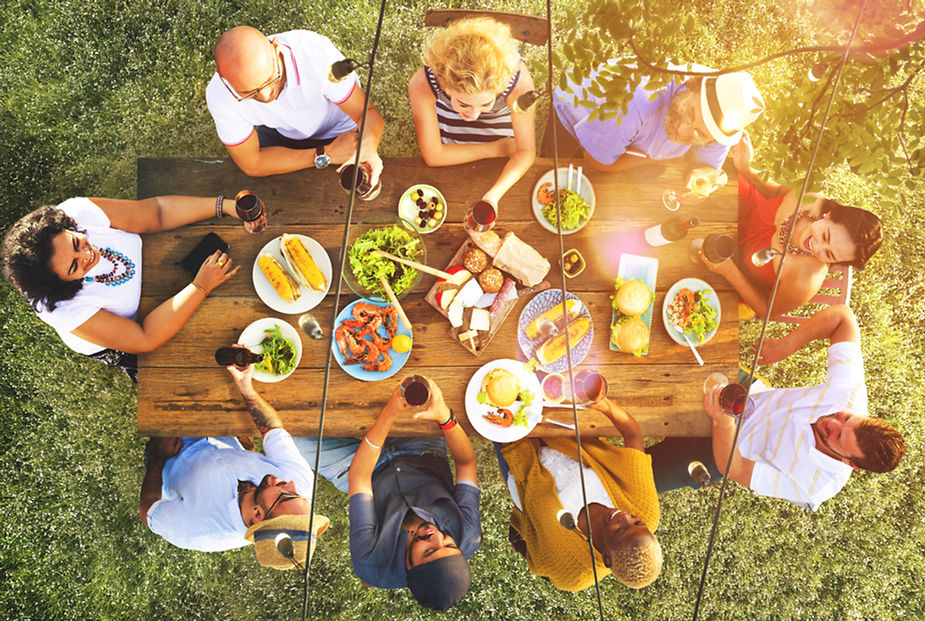 Outdoor Group Meal