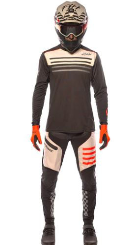 Miniatura: Alloy Sidewinder LS Jersey - Cream/Black