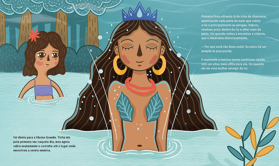 Miniatura: O Grapiúna e a Mãe-d’Água - Coleção Caralâmpia