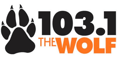 103.1 The Wolf logo