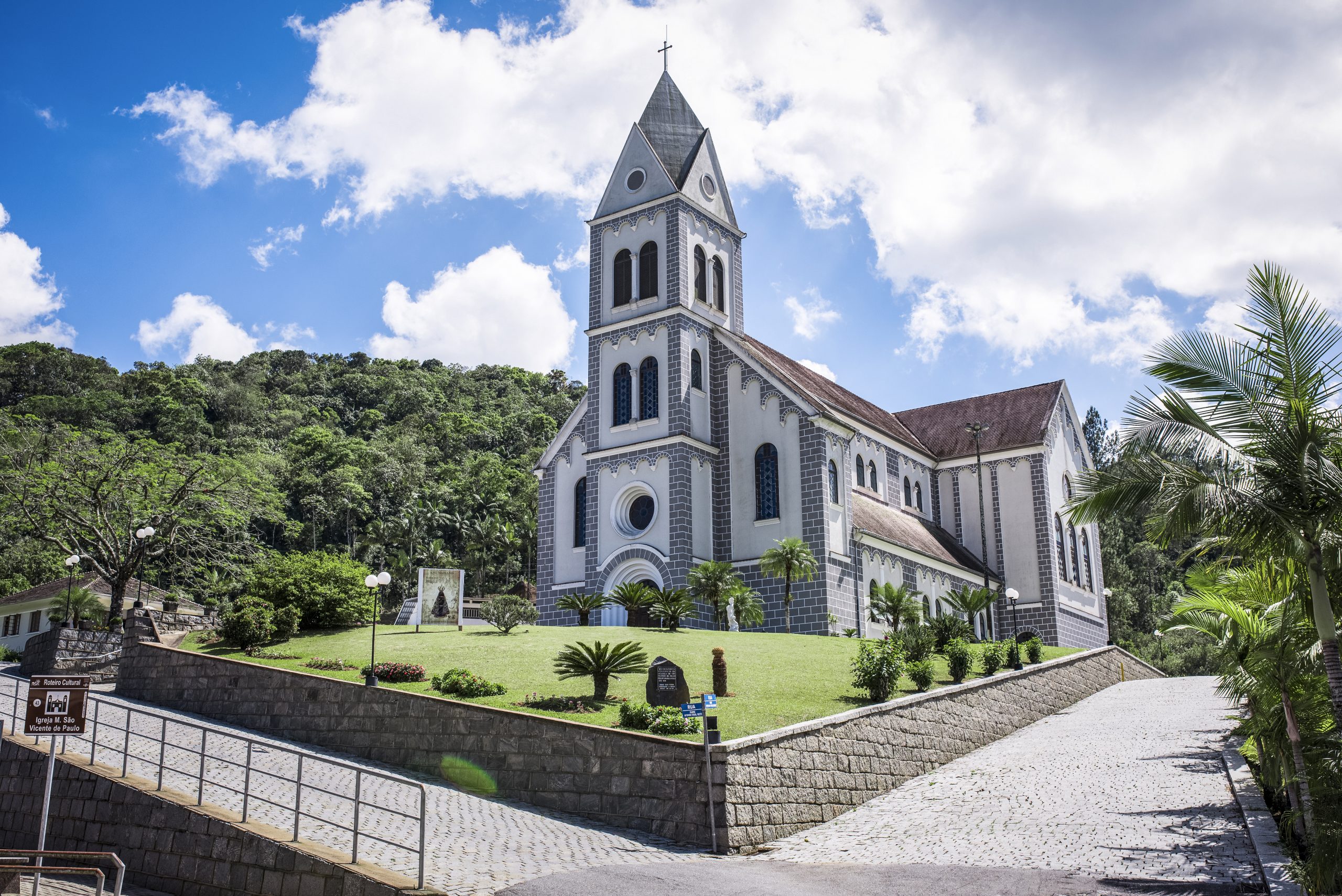 Igreja Matriz São Vicente de Paulo, no acervo do jornal