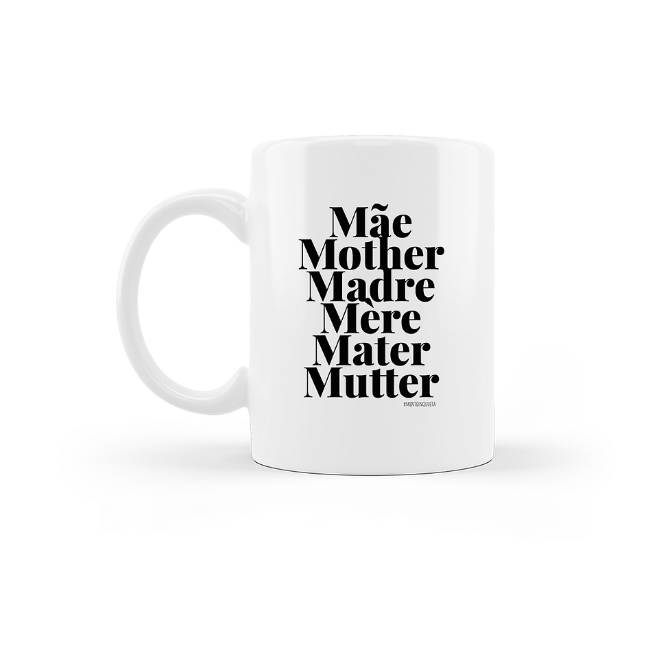 Miniatura: Caneca Estampa Mães