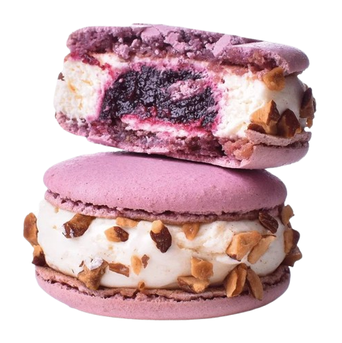 Macaron Champagne Fruits Rouges