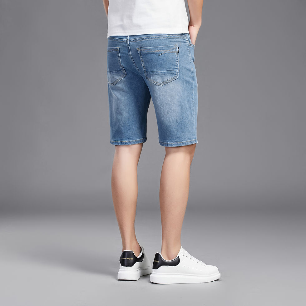 Thumbnail: Zoff Denim Stretch Bermudas (2 Colours)