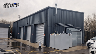 Garage metal building