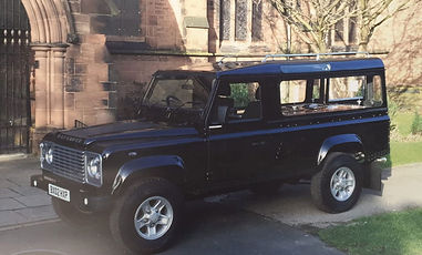 Land Rover Hearse