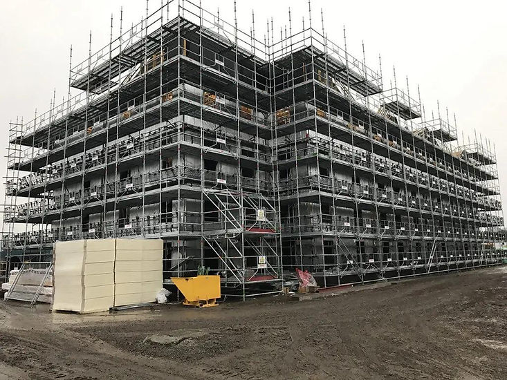 Apartment scaffold