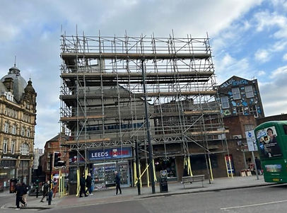 Large industrial scaffold