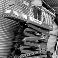 scissor lift access