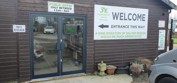 Thin commercial doors