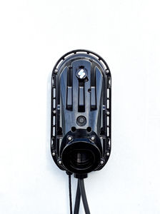 Backplate assembly and internal mount for a black home EV charger base