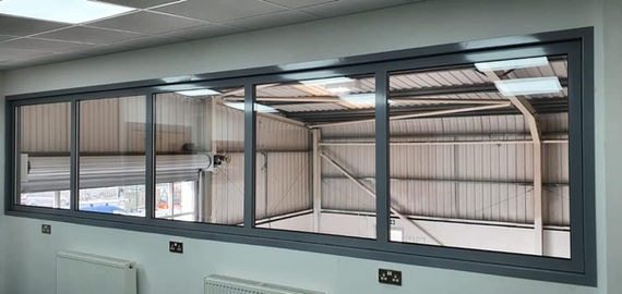 New grey windows