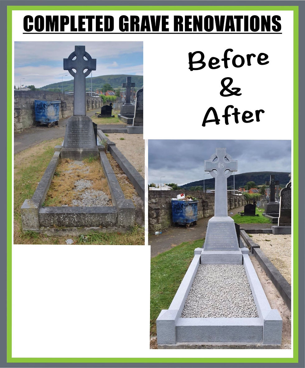 Complete grave restoration project 4