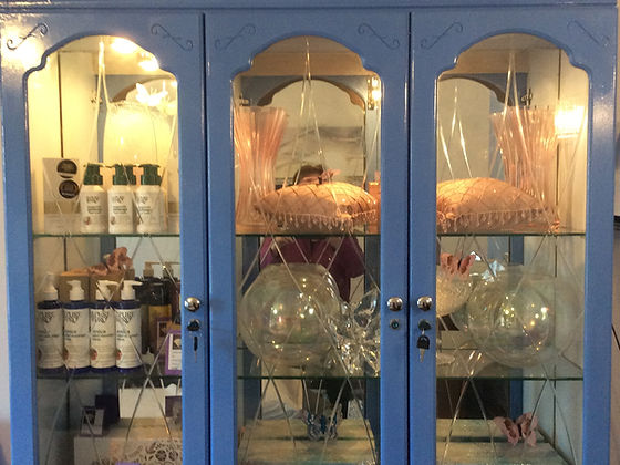 Display cabinet of holistic products Cookstown