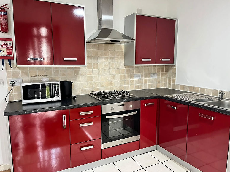 Kitchen cleaned