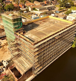 High-rise scaffold