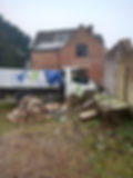 Van with bricks