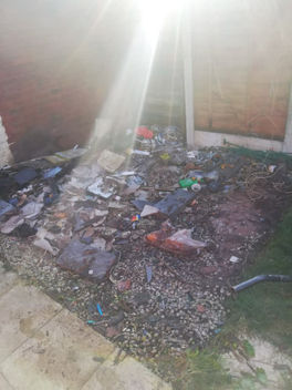 Rubbish to be cleared away