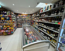 Wine and snack section