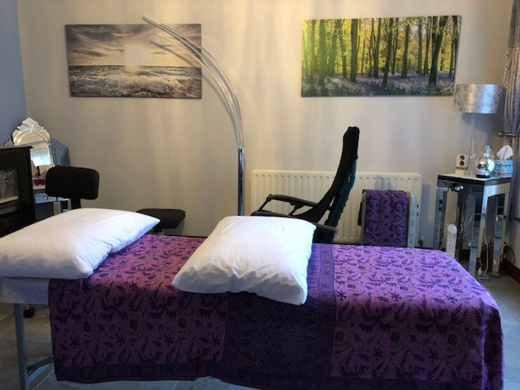 Holistic therapy room