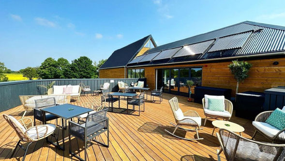 Outside sitting area