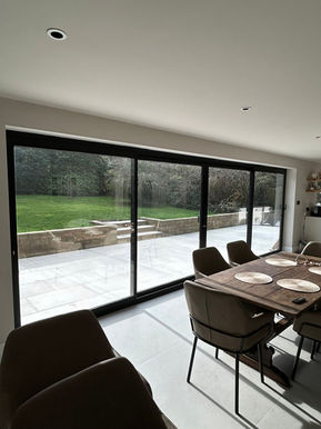 Sectional kitchen doors