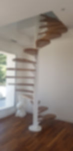 Escalier intérieur colimaçon