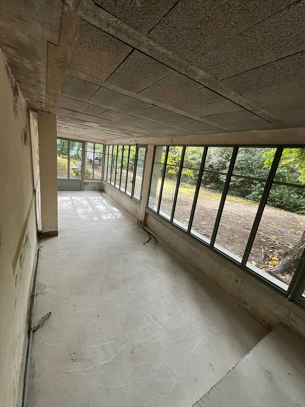 Baie vitrée métallique sur mesure