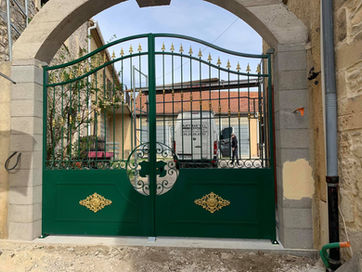 Portail métallique sur mesure