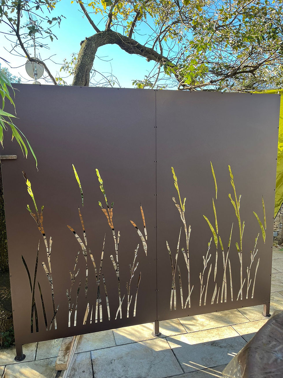 Brise vue métallique sur mesure