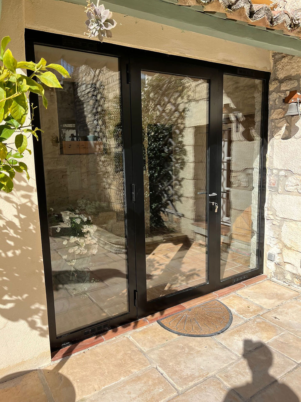 Baies vitrées 3 vantaux