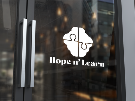 Rebranding para clinica "Hope n' learn"