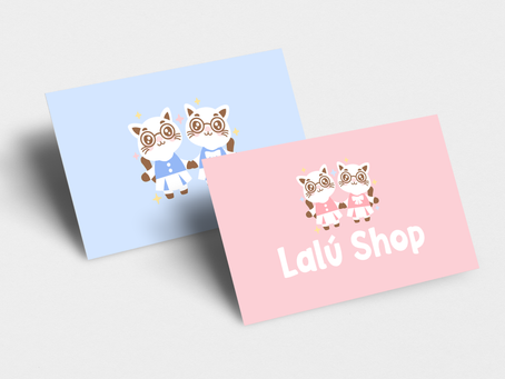 Rebranding para emprendimiento LaLú Shop.