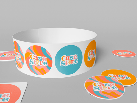 Rebranding para marca: Case Store. Y artes varios para packaging.