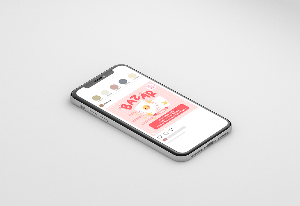 Post de Bazar para XUXU Papelería.