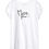 Thumbnail: "Muse" Long T-shirt in jersey with sewn cuffs on sleeves.