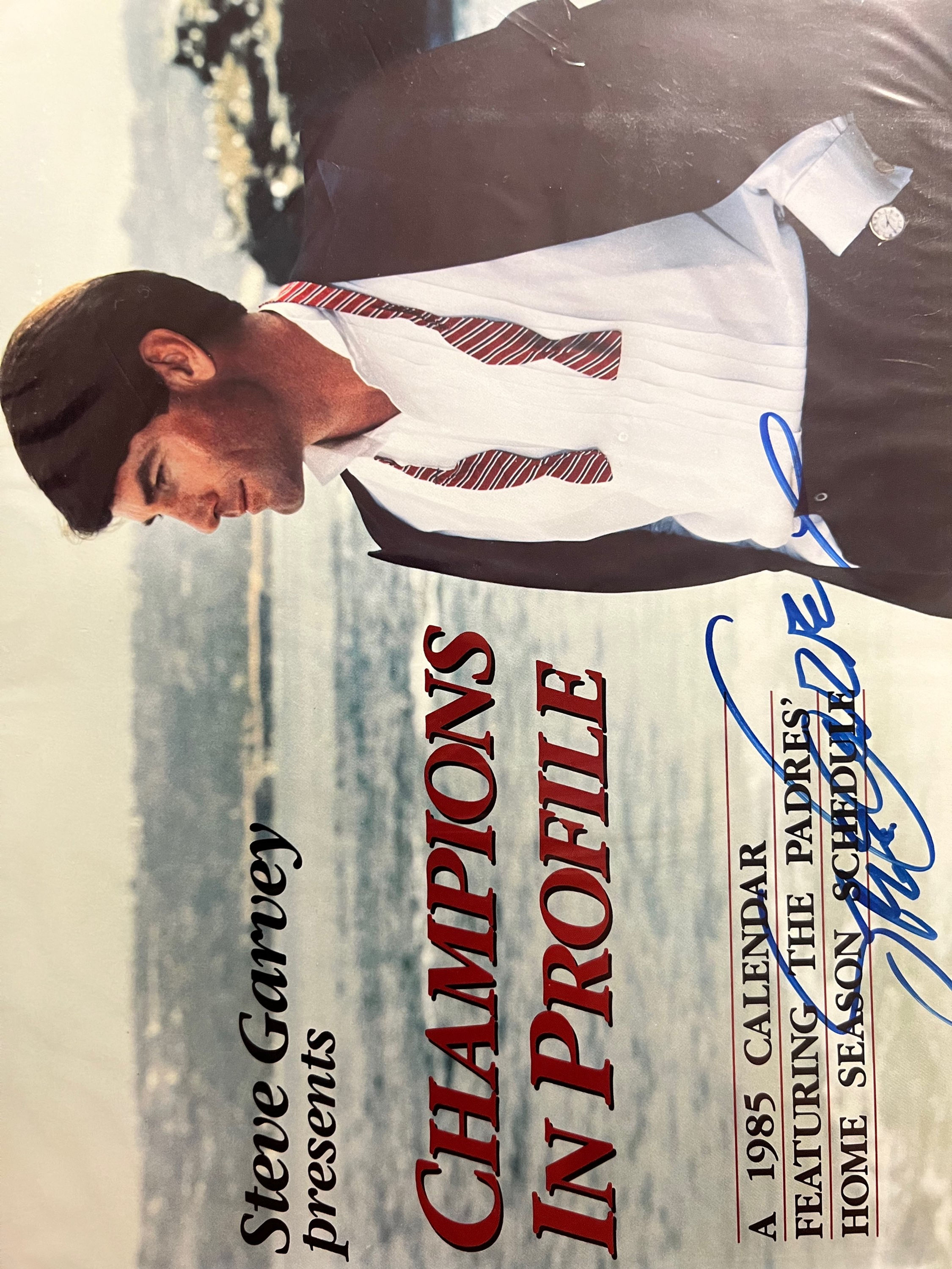 Steve Garvey (Baseball) signed calendar