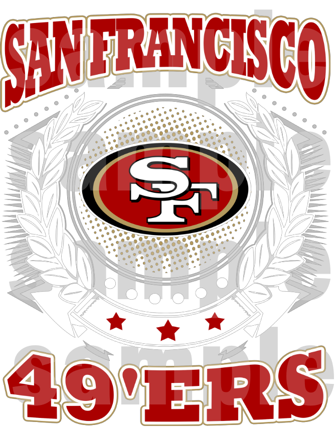 49ERS Transfer Truprints 49ers-transfer-truprints