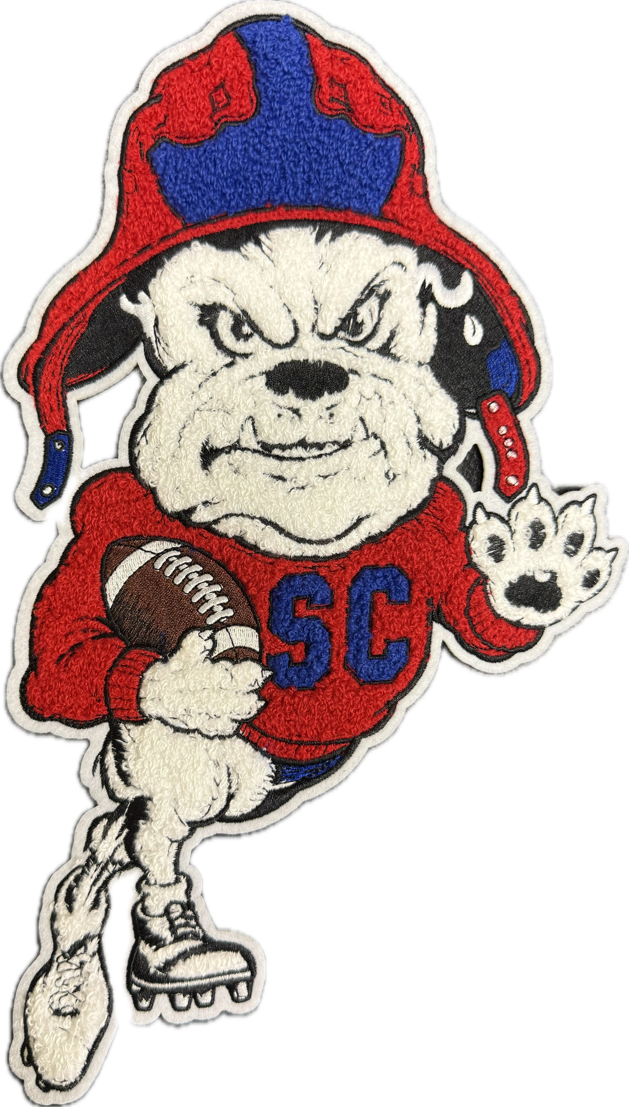 SCSU College Throwback Embroidery 7-inch Patch