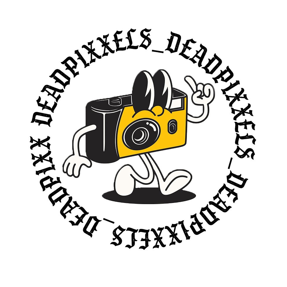 Deadpixxels mascot logo