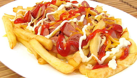 salchipapas