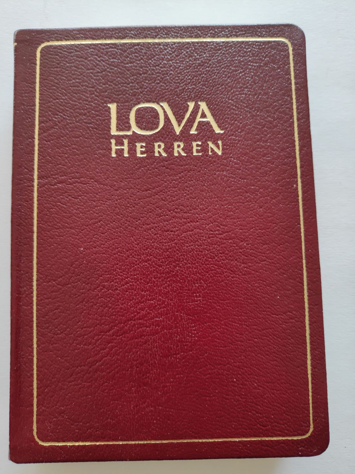 Lova Herren sångbok