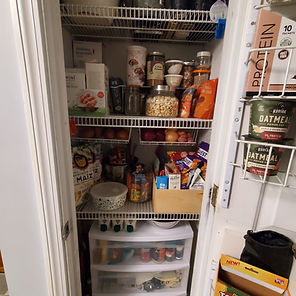Converted Closet To A Pantry