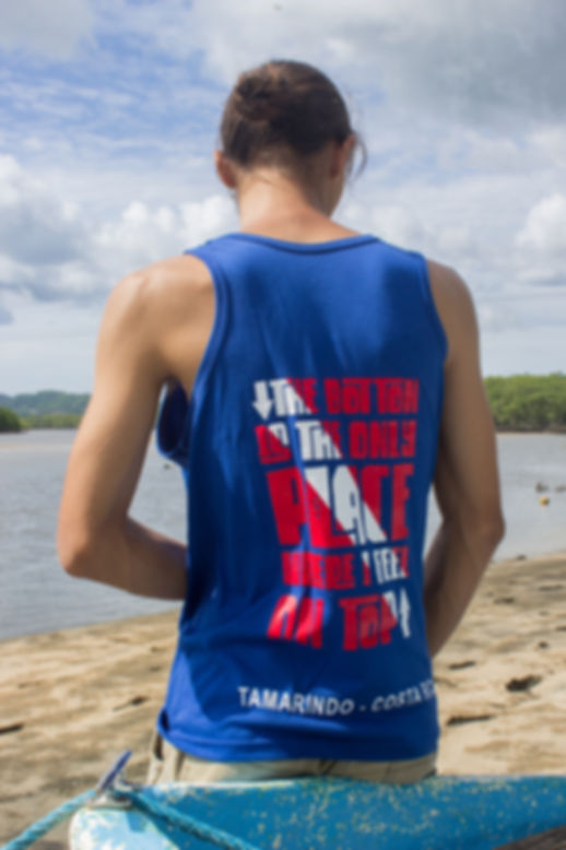 Camiseta Hombre Olympic "The Bottom ..." Azul