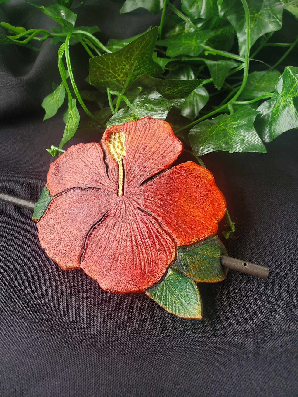 Miniature : Barrette Hibiscus