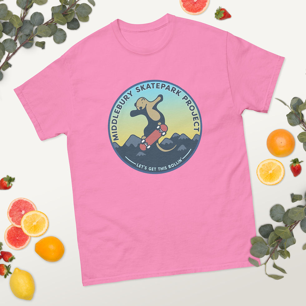 Thumbnail: Standard Middlebury Skatepark T-Shirt (numerous colors available)